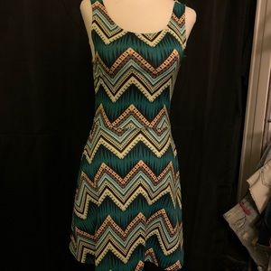 Geometric formal dress